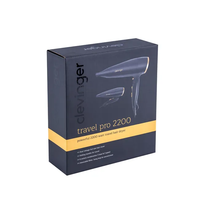 Foldable Hair Dryer Travel Pro 2200W