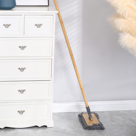 Bamboo Microfibre Mop Indoor Cleaning