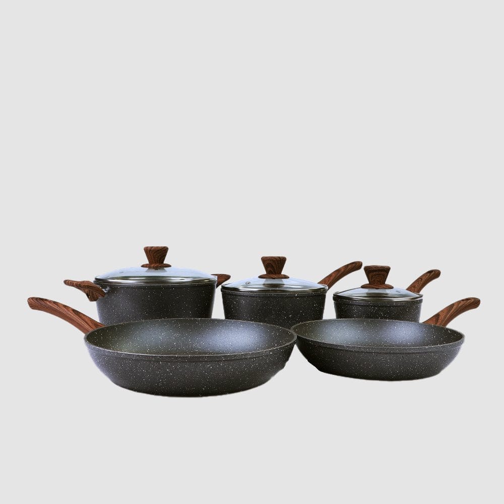 Clevinger 5 Piece Non-Stick Cookware Set