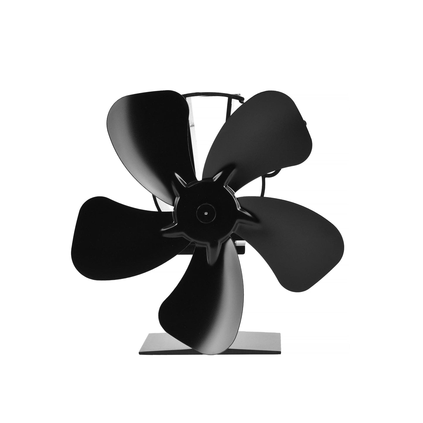 Heat-powered 5 Blades Fireplace Fan