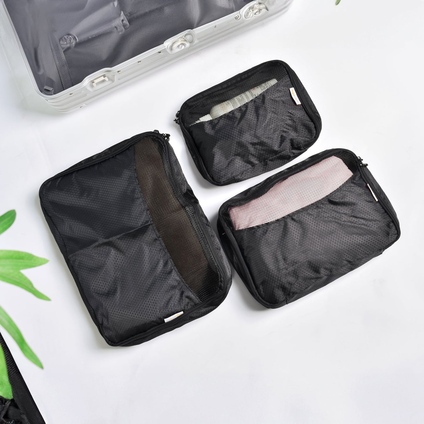 3 Pcs Travel Luggage Waterproof Organizer Storage Set