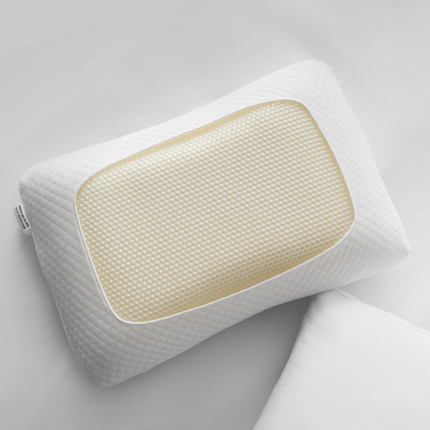 Premium Cool Gel Neck Relief Memory Foam Pillow