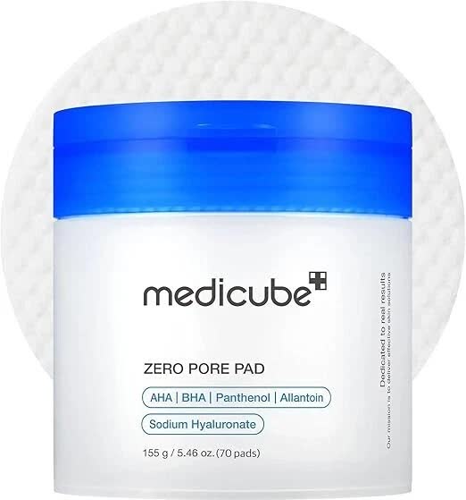 Medicube Zero Pore Pad 2.0 | 70 Sheets | AHA+BHA Pore + Acne Care | Gentle Ex...