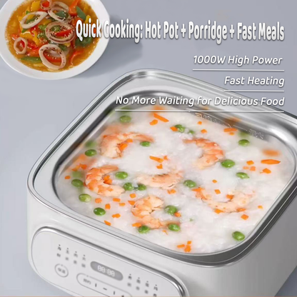 Hoper Layer Multifunctional Three-layer Stainless Steel Steamer AU Modeal