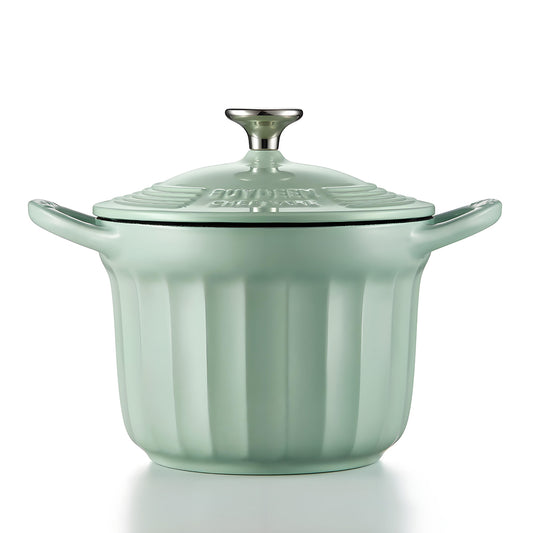 BUYDEEM 1.8L Enameled Cast Iron Dutch Oven CP541