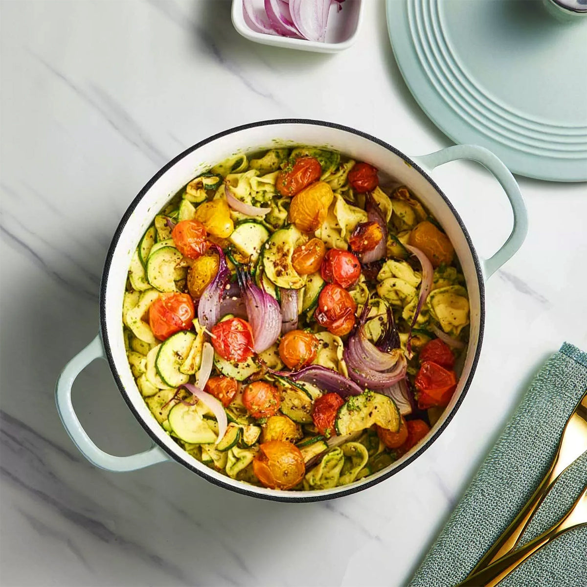 BUYDEEM Enameled Cast-Iron Dutch Oven