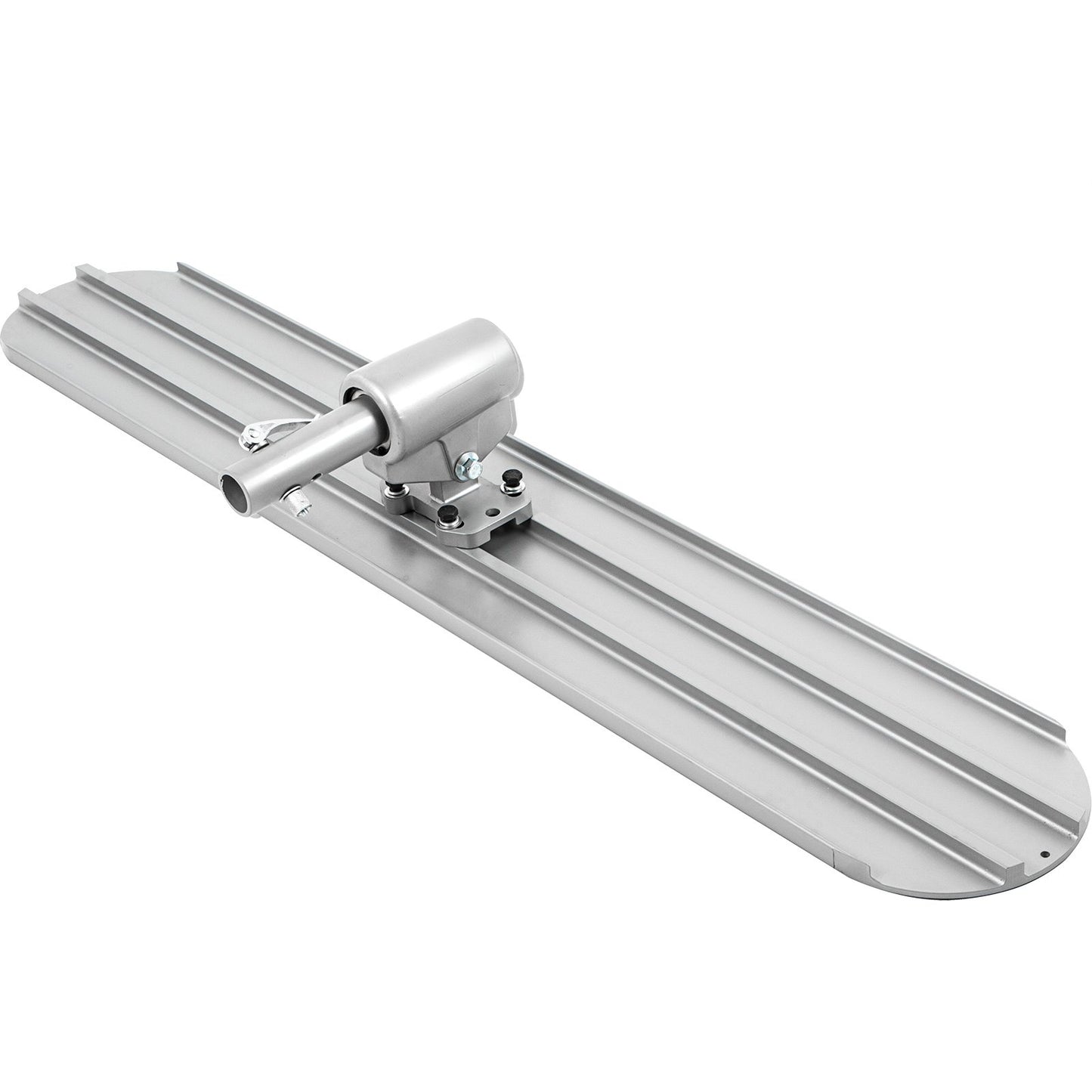 VEVOR Bull Float Magnesium Concrete Float 48 x 8" Round End Concrete Float Tool Cement Tool Bull Concrete Kit Bull Float with 4 Float Handle Bull Float Bracket Concrete Tools Finishing Bull Float