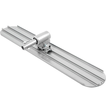 VEVOR Bull Float Magnesium Concrete Float 48 x 8" Round End Concrete Float Tool Cement Tool Bull Concrete Kit Bull Float with 4 Float Handle Bull Float Bracket Concrete Tools Finishing Bull Float