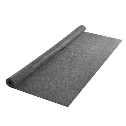 VEVOR Rug Pad Without Slip Resistance, Protective Cushioning Carpet Pad, 8' x 10', 1/2"Thick, 100% Pure Polyester Felt, 7-8㎡ Premium Comfort Underfoot Carpet Padding Rug Cushion for All Floors, Gray