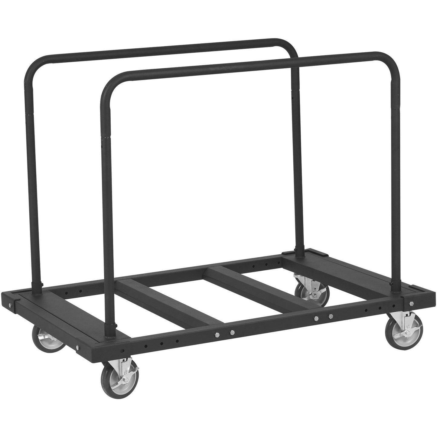 VEVOR Drywall Cart, 1800 LBS Panel Dolly Cart with 45.28" x 29.13" Deck and 5" Swivel Wheels, Heavy-Duty Drywall Sheet Cart, Handling Wall Panel, Sheetrock, Lumber, for Garage, Home, Warehouse