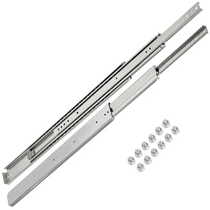 VEVOR Drawer Slide Soft Close Drawer 1Pair 40" Ball Bearing Full Extension 500lb