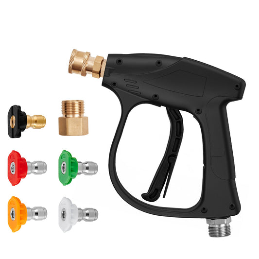 VEVOR 1/4'' High Pressure Washer Gun 4350PSI Power Wash Foam Spray w/ Nozzle