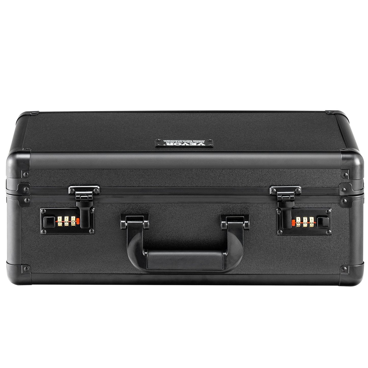 VEVOR Graded Card Storage Box, 4 Slots, Graded Sports Cards Holder Carrying Case with Coded Lock Foam Dividers, for 120 PSA Graded Cards 84 BGS Cards 96 SGC Cards 428 Top Loaders or 999+ Loose Cards