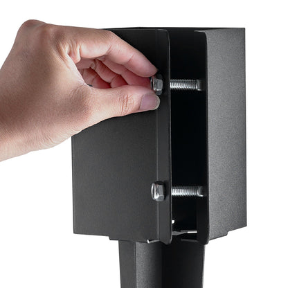 VEVOR Fence Post Anchor Ground Spike 6 Pack 24 x 4 x 4 In Metal Fence Stakes