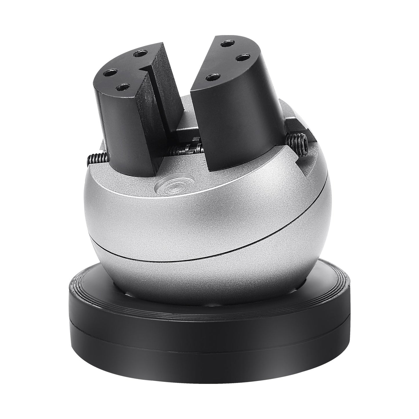 VEVOR Engraving Block 5 inch Ball Vise Setting Jewelry Ball Vise Engraving with 34PCS Attachment and Rubber Base