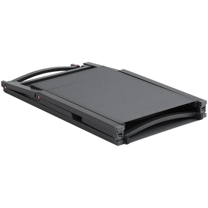 VEVOR Chaise Lounge Chair Outdoor, Aluminum Patio Lounge Chair with Adjustable 5-Position, Folding Pool Lounge Chair Recliner and Full Flat Tanning Chair for Patio, Beach, Pool, Dark Grey