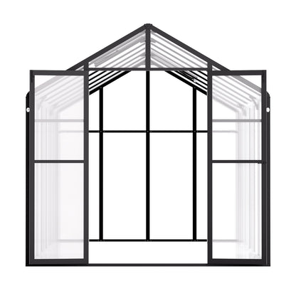 VEVOR Polycarbonate Greenhouse 8 x 14 Ft Outdoor Walk-in Greenhouse for Garden