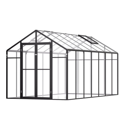 VEVOR Polycarbonate Greenhouse 8 x 14 Ft Outdoor Walk-in Greenhouse for Garden