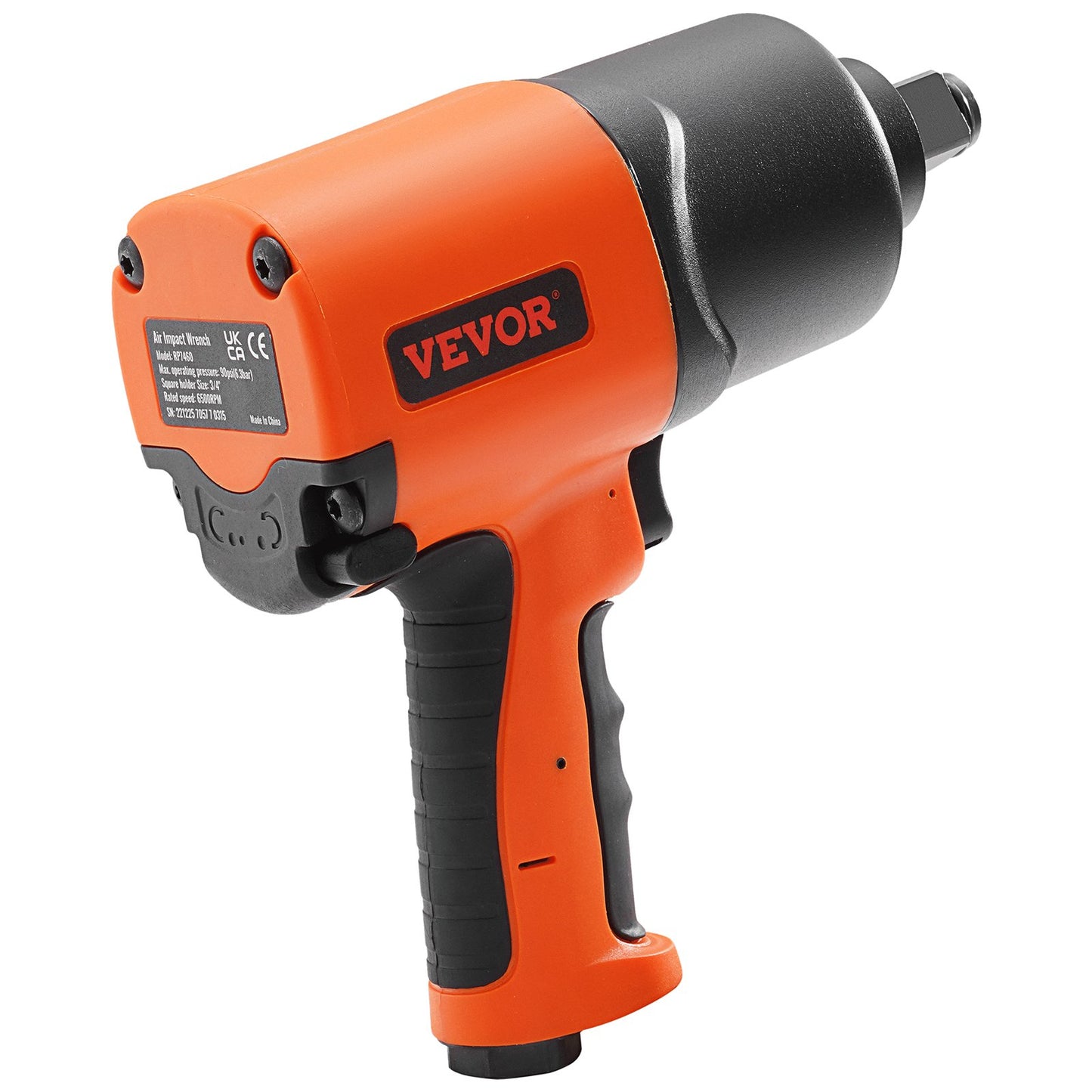 VEVOR Air Impact Wrench, 3/4-Inch Drive Air Impact Gun, Up to 1870ft-lbs Nut-busting Torque, Composite Pneumatic Impact Wrench for Auto_epairs_nd_aintenance Heavy Duty
