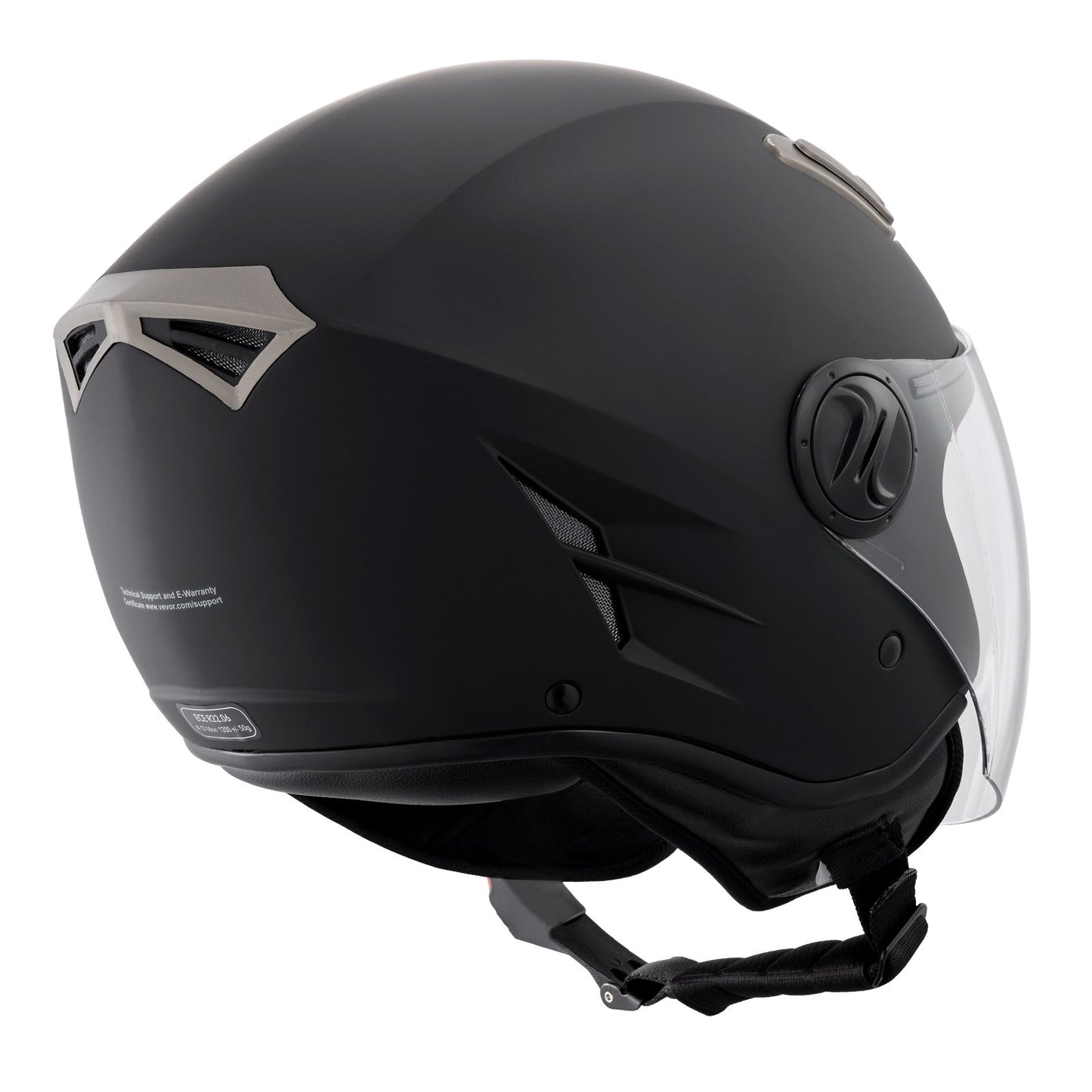 VEVOR 3/4-Face Motorcycle Helmet Motocross Helmet with Bluetooth Communication