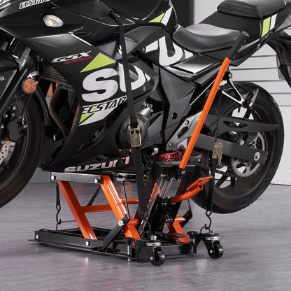 VEVOR Motorcycle Hydraulic Pump Jack 1500 LBS ATV Dirt Bike Stand