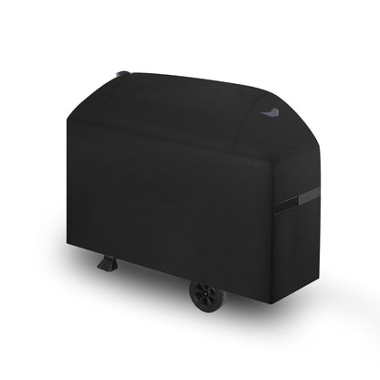 VEVOR Grill Cover, 63 inch BBQ Covers for Outdoor Grills, Waterproof, Fade Resistant, Weather Resistant Heavy Duty 600D Polyester, Easy On/Off, with Hook-and-Loop Straps, Black