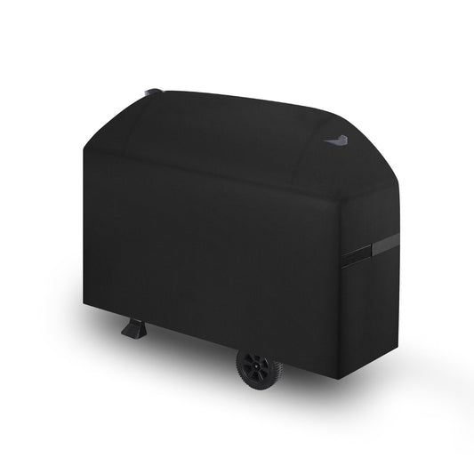 VEVOR Grill Cover, 63 inch BBQ Covers for Outdoor Grills, Waterproof, Fade Resistant, Weather Resistant Heavy Duty 600D Polyester, Easy On/Off, with Hook-and-Loop Straps, Black