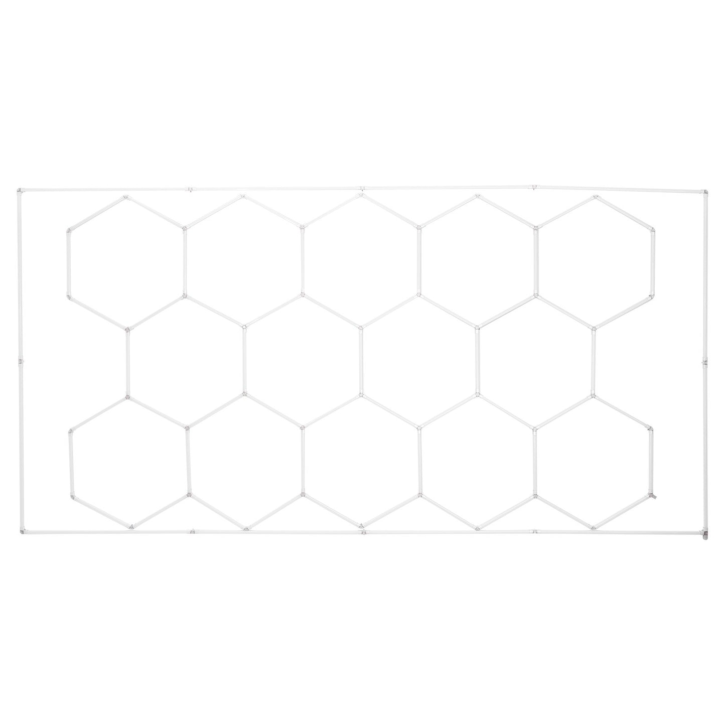 VEVOR Hexagon Garage Lights 86400LM 5 Grid Honeycomb LED Shop Ceiling Light