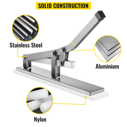 VEVOR Stone Crab Cracker with 2 Seafood Picks, Aluminum & Stainless Steel Construction Shellfish Shucker, Seafood Tools Set for Lobster and Crab Legs