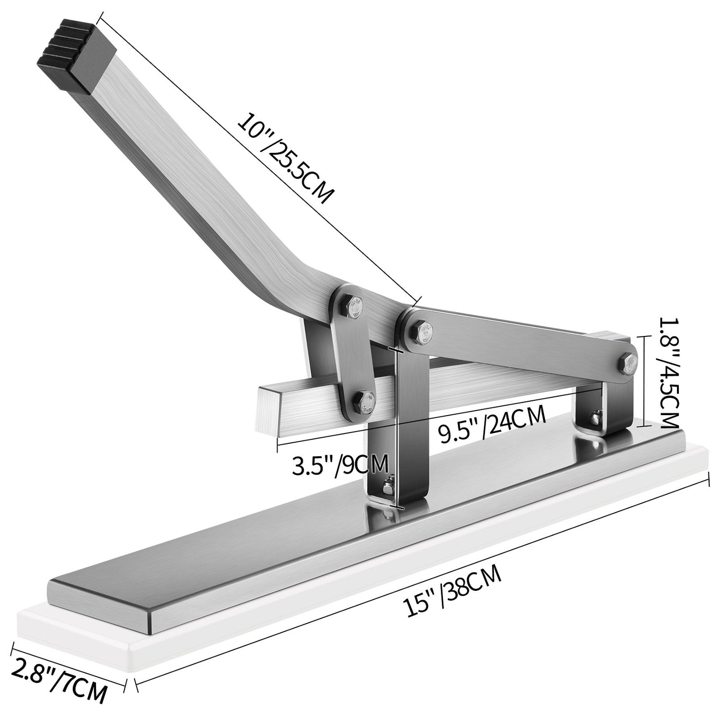 VEVOR Stone Crab Cracker with 2 Seafood Picks, Aluminum & Stainless Steel Construction Shellfish Shucker, Seafood Tools Set for Lobster and Crab Legs