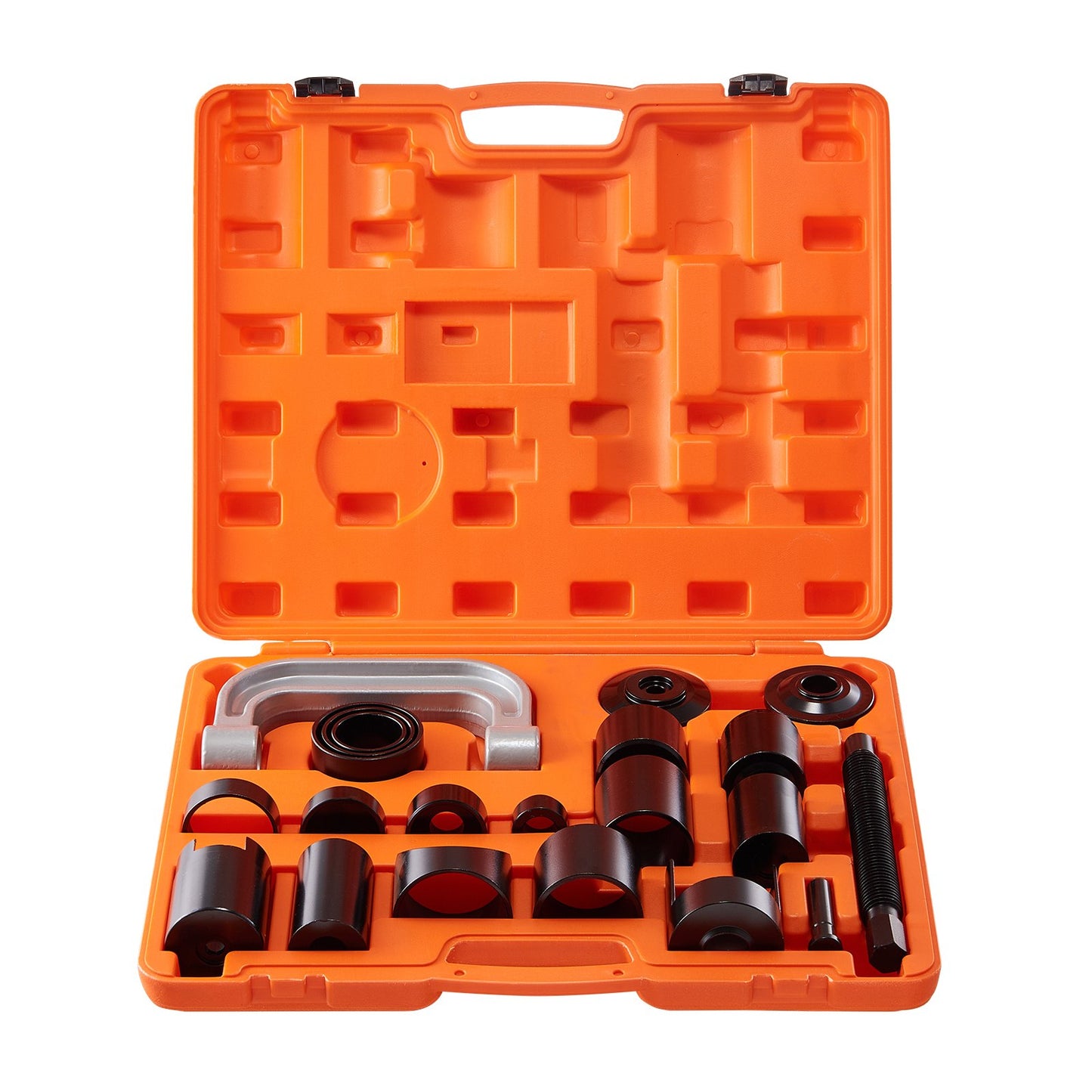 VEVOR Ball Joint Press Kit, 21 pcs Tool Kit, C-press Ball joint Remove and Install Tools, for Most 2WD and 4WD Cars, Heavy Duty Ball Joint Repair Kit for Automotive Repairing