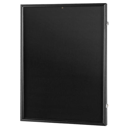 VEVOR 2PCs Jersey Display Frame Case, 590 x 790 x 40 mm, Large Lockable Sport Jersey Shadow Box with 98% UV Protection PC Glass and Hangers, for Baseball Basketball Football Hockey Shirt and Uniform