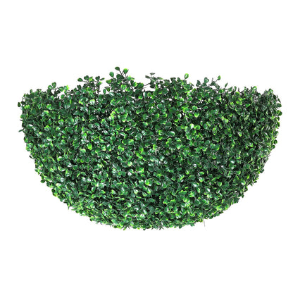 VEVOR Artificial Topiaries Boxwood Trees, (2 Pieces), Ball-Shape Faux Topiaries Plant, All-year Green Feaux Plant Decorative Balls for Backyard, Balcony,Garden, Wedding and Home