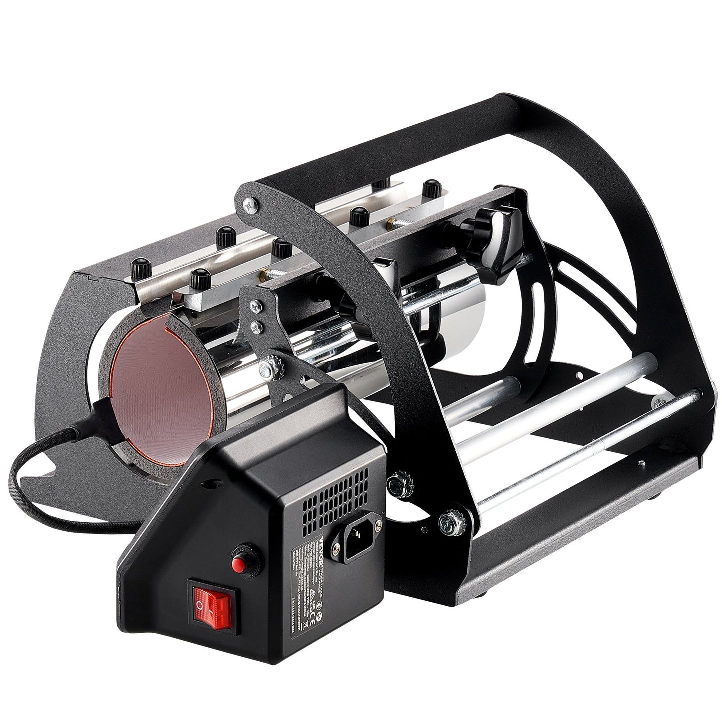 VEVOR Tumbler Heat Press Machine 11-30oz Mug Press Sublimation Tumblers Black