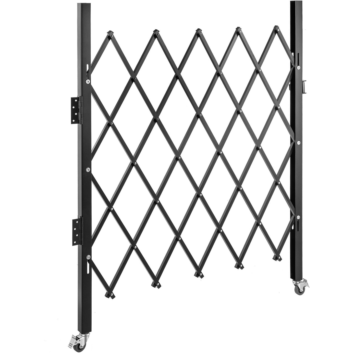 VEVOR Single Folding Security Gate Folding Door Gate 48"H x 66"W Scissor Gate