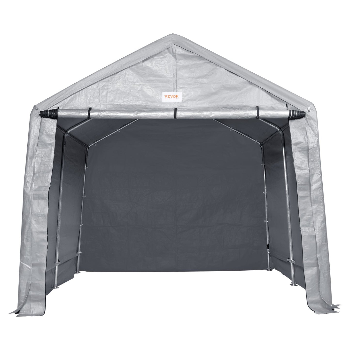 VEVOR Protable Stotage Shelter Garage Stotage Shed 7 x 12 x 7.36ft & Zipper Door