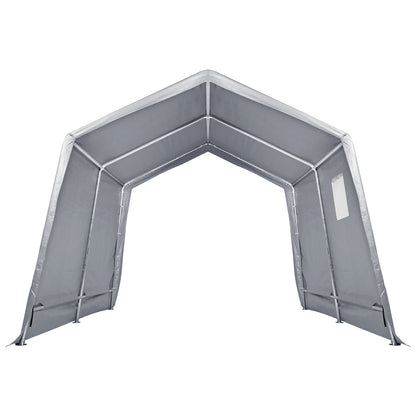 VEVOR Protable Stotage Shelter Garage Stotage Shed 7 x 12 x 7.36ft & Zipper Door