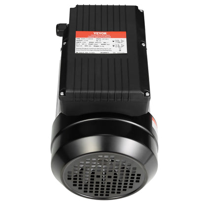 VEVOR 2.2KW Electric Motor 2800 rpm, AC 220~240V 13.8A, 90L, B3 Frame, Air Compressor Motor Single Phase, 24mm Keyed Shaft, CW/CCW Rotation for Agricultural Machinery and General Equipment