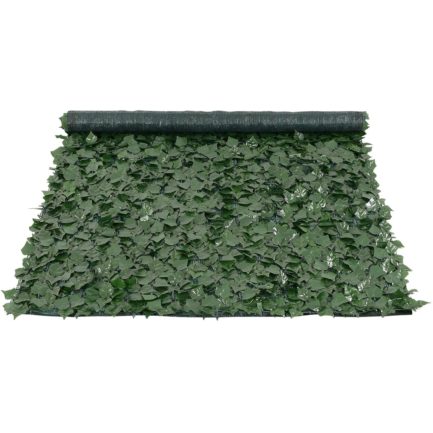 VEVOR Ivy Privacy Fence, 59 x 98 in Artificial Green Wall Screen, Greenery Ivy Fence with Mesh Cloth Backing and Strengthened Joint, Faux Hedges Vine Leaf Decoration for Outdoor Garden, Yard, Balcony