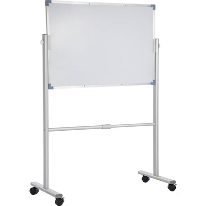 VEVOR Mobile Dry Erase Board Magnetic Whiteboard w/ Stand 60 x 90cm Double Sided