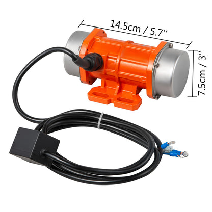 Vevor Concrete Vibrator, Motor Vibrating Motor, 220V 40W Single Phase 3000rpm AC Motor