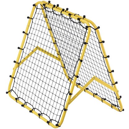 VEVOR 40"x35"x37" Soccer Rebounder Net Kick-Back Portable Football Training Gift