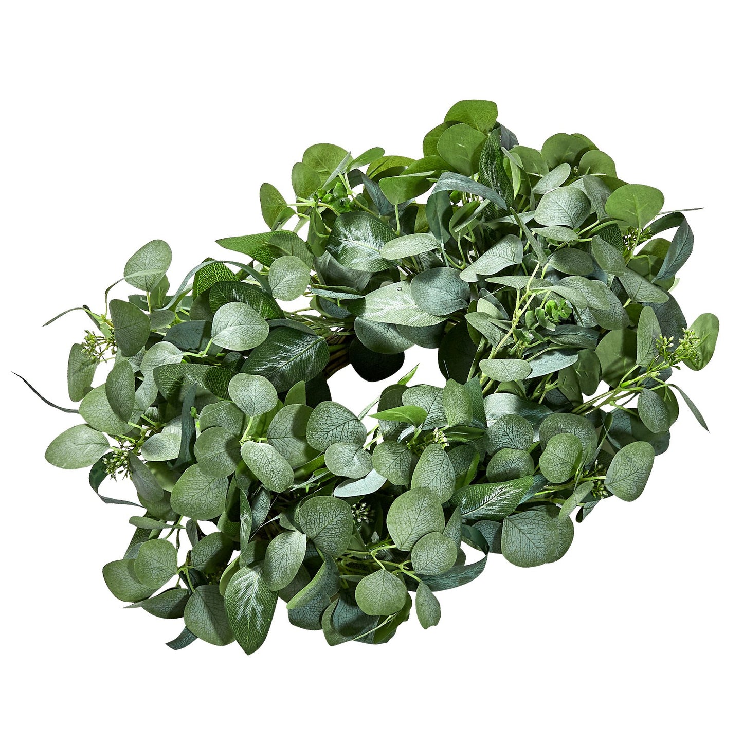 VEVOR Artificial Decorative Wreath 66.04 cm Green Eucalyptus Leaves Year Round