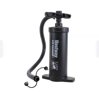 Bestway Air Hammer 2800 Manual Air Pump for Airbed, Swimming Pool, Toys, Kayaks
