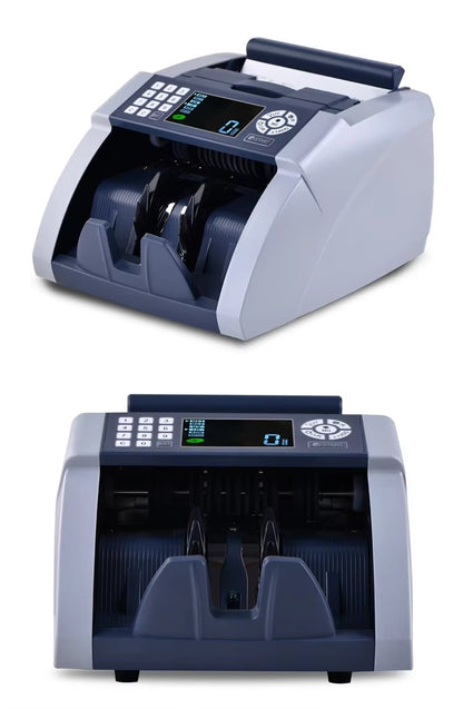 Weirong 9088 UV/MG LCD Display Bill Counter Multi-Currencies Counting Machine Cash Detector AUD/EUR/USD/TRY Money Counter