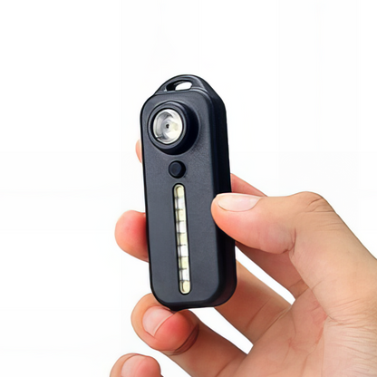 LED Red White & Blue Flashing Chest Clip Strobe Light