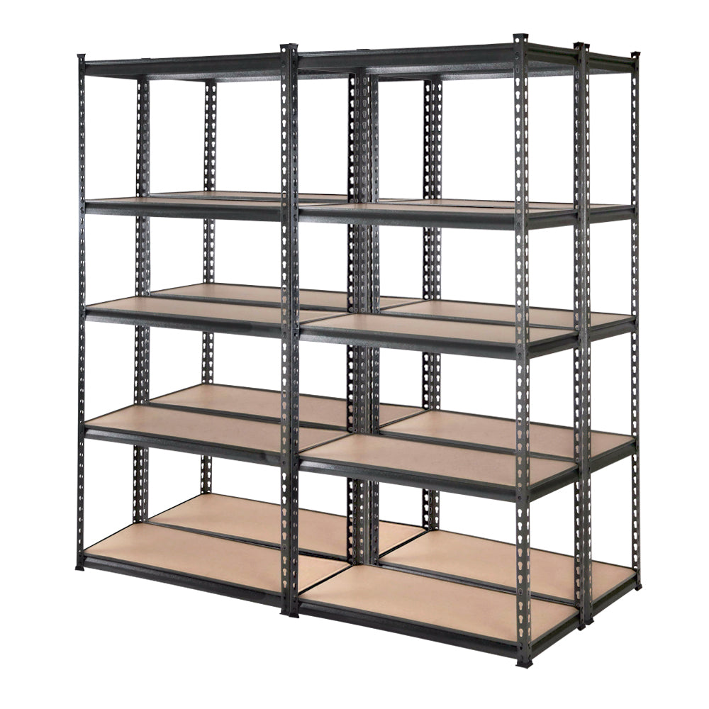 Giantz 4x1.8M Garage Shelving Warehouse Rack Pallet Racking Storage Charcoal