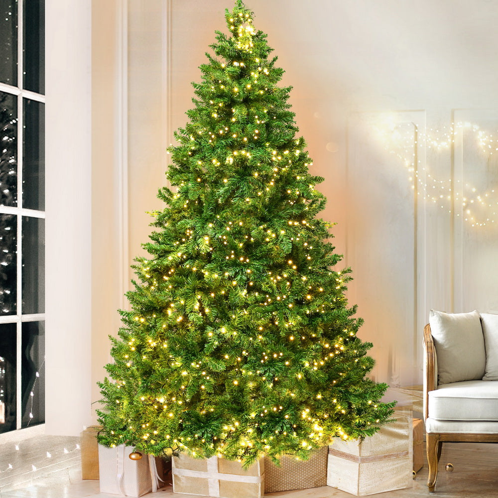 Jingle Jollys Christmas Tree 1.8m LED Xmas Tree Decorations 874 Tips