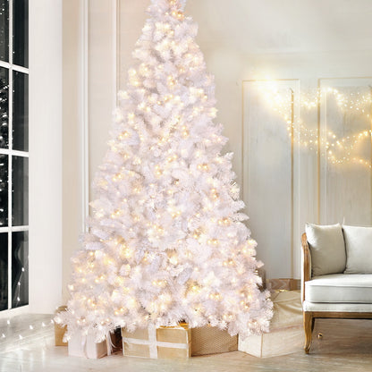 Jingle Jollys Christmas Tree 2.1m 500 LED Xmas Tree Decorations White 1260 Tips