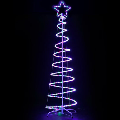 Jingle Jollys Christmas Lights 188cm Tree 288 LED Decorations